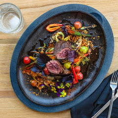 Color Oval Wood Underliners