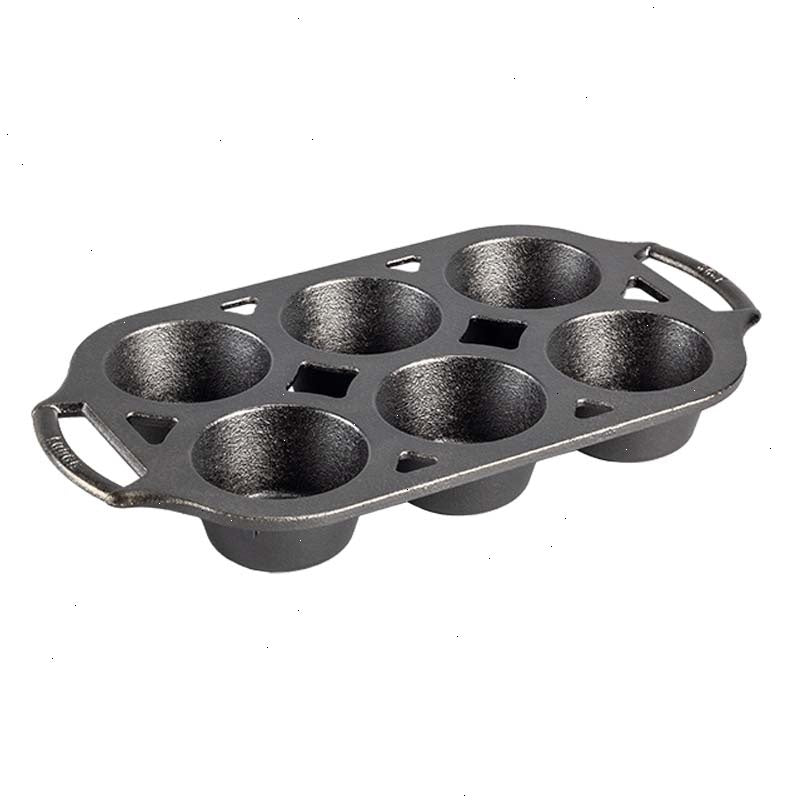 Seasoned Cast Iron Muffin Pan