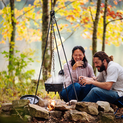 Adjustable Camp Tripod, 2 Pack