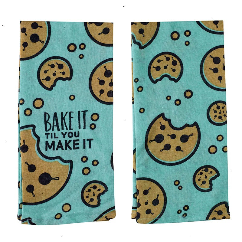 Bake it 'Til You Make It Lodge Dish Towel