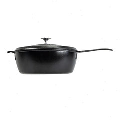 Blacklock 4 Quart Lightweight Cast Iron Deep Skillet With Lid