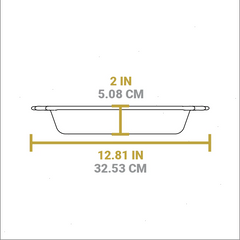 10.25 Inch Seasoned Cast Iron Baker's Skillet