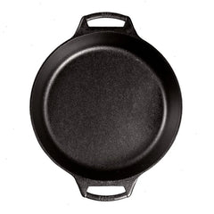 10.25 Inch Seasoned Cast Iron Baker's Skillet