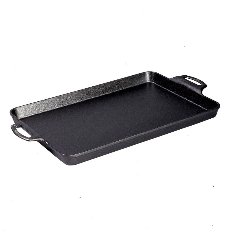 15.5 x 10.5 Inch Seasoned Cast Iron Baking Pan