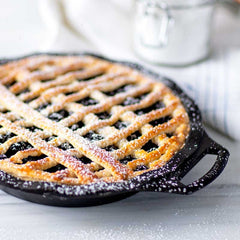 9 Inch Seasoned Cast Iron Pie Pan