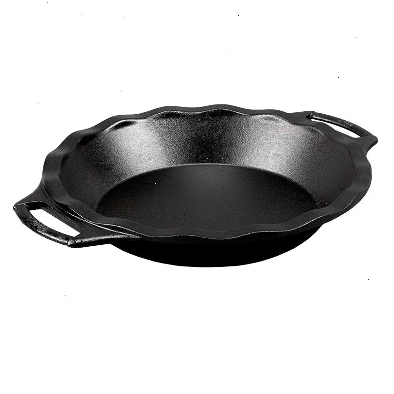 9 Inch Seasoned Cast Iron Pie Pan