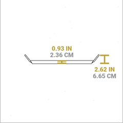 18 x 10 Inch Seasoned Carbon Steel Griddle 