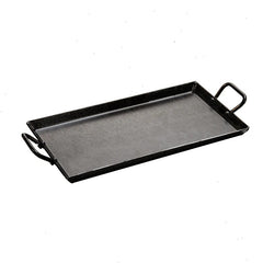 18 x 10 Inch Seasoned Carbon Steel Griddle 