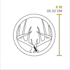 Enameled Antler Trivets