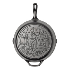 American Road Trip: 12 Inch Seasoned Cast Iron Skillet, Florida
