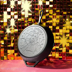 12 Inch Dolly Parton Skillet, Lights, Camera, Dolly