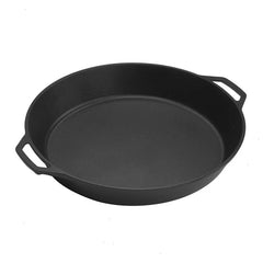 Yellowstone™ 17 Inch Seasoned Cast Iron “So Wild, So Angry” Dual Handle Pan