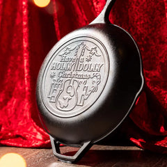10 Inch Chef Collection Dolly Parton Skillet, Have a Holly Dolly Christmas