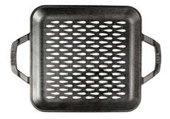 Chef Collection 11 Inch Cast Iron Square Grill Topper