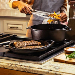 Chef Collection 6 Quart Double Dutch Oven