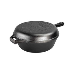 Wanderlust 3.2 Quart Cast Iron Cabin Combo Cooker