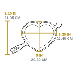 Dolly Parton Heart Skillet, I Will Always Love You