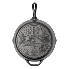 American Road Trip: 12 Inch Seasoned Cast Iron Skillet, New Hampshire
