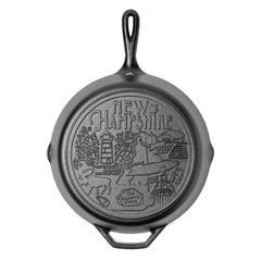 American Road Trip: 12 Inch Seasoned Cast Iron Skillet, New Hampshire