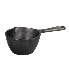 Seasoned Cast Iron Melting Pot