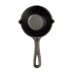 Seasoned Cast Iron Melting Pot