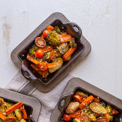 10 Ounce Rectangular Walnut Wood Underliner